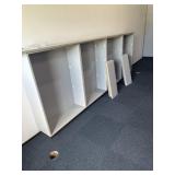 2c bookcase, bring help to remove without the
