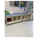 Rollie cart 48, 48 x 25 1/2 x 29 quantity two