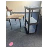 Approximately 24 in.ï¿½ adjustable table, and