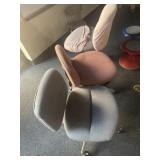 Three office chairs