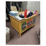 42 inch teachers desk, content not included,