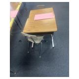 Two desks and chairs