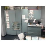 Wall unit four piece, 113 long 27 3/4 deep 79