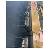 Adjustable table 59 1/2 x 30 and 3 chairs