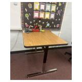 Adjustable table contents not included 30 x 36