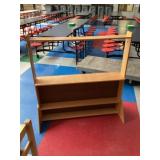 Paper rack holder in lunch room