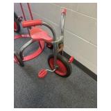 Tricycle in lunchroom