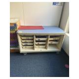 Rolling cart 48 x 25 1/2 x 29 content not included