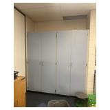 Wall cabinets 76 x 29 x 79 contents not included