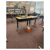 25 desks and chairs contents not included, bring