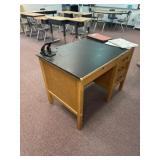 Teachers desk content not included