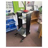 Adjustable computer stand contents, not included