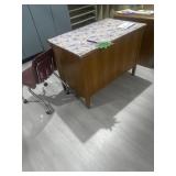 School teachers desk