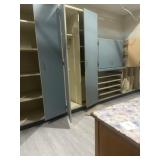 Room 245 wall cabinets, approximately 12 foot long