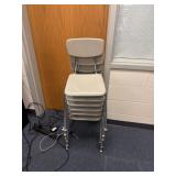 Stack of chairs
