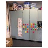 Wall cupboard 113 x 79 x 29 contents, not