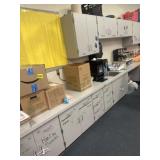 Cabinets contents, not included