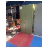 Metal cabinet bring help to load located in
