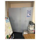 Wall cabinets 76 x 29 x 79 tall contents, not