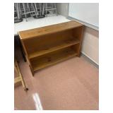 Wooden shelf 44 x 12 x 31 tall