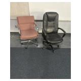 Two office chairs room 201