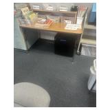 Adjustable table 48 x 30 contents are not included