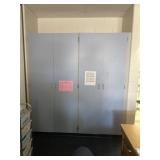 Wall cabinet approximately 76" x by 79 tall