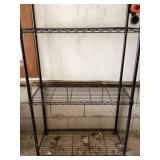 Metal shelving