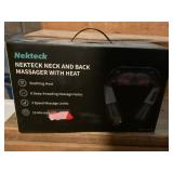 Neck and back massager