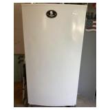 Whirlpool upright deep freeze/ works
