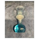Blown glass vase