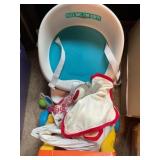 Baby seat and baby toys