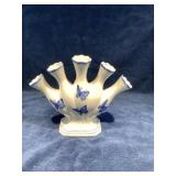 Vintage 5 finger bud vase