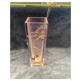 Dragonfly vase