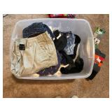 Tote of menï¿½s clothing