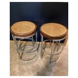Ratten top stools 24 in