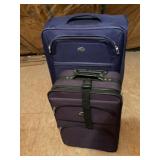 Rolling suitcases