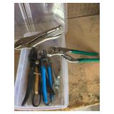 Vise grips and adjustable pliers