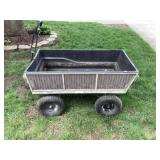 Multi use dump cart