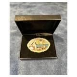 P Buckley Moss Pin