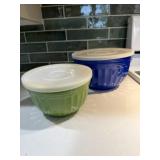 Nesting mixing bowls/ plastic