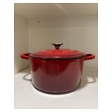 Enamel cast iron pot