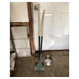 Dog scoop and bowl