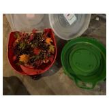 Fall wreath and wreath box
