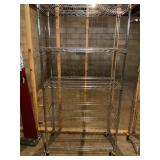 Wire shelving