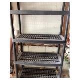 Plastic shelving