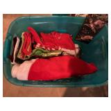 Tote of Christmas decor