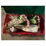 Artificial flowers and decor