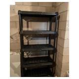 Plastic shelving