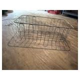 Vintage metal basket
